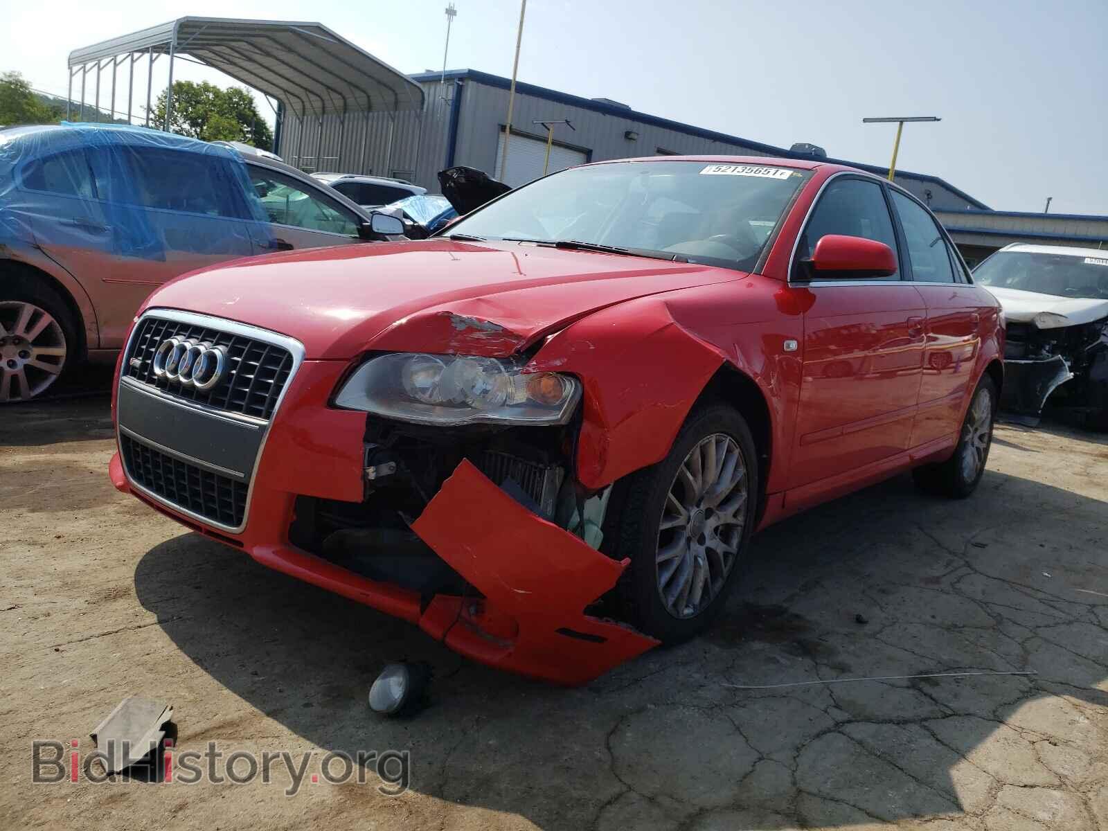 2008 AUDI A4 - VIN: WAUDF78E28A167598 - Фото 2