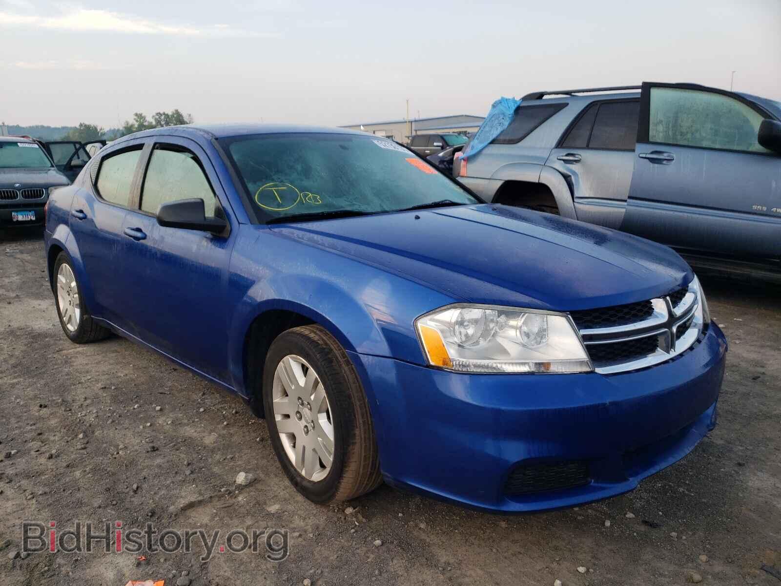 Photo 1C3CDZAB0CN211765 - DODGE AVENGER 2012