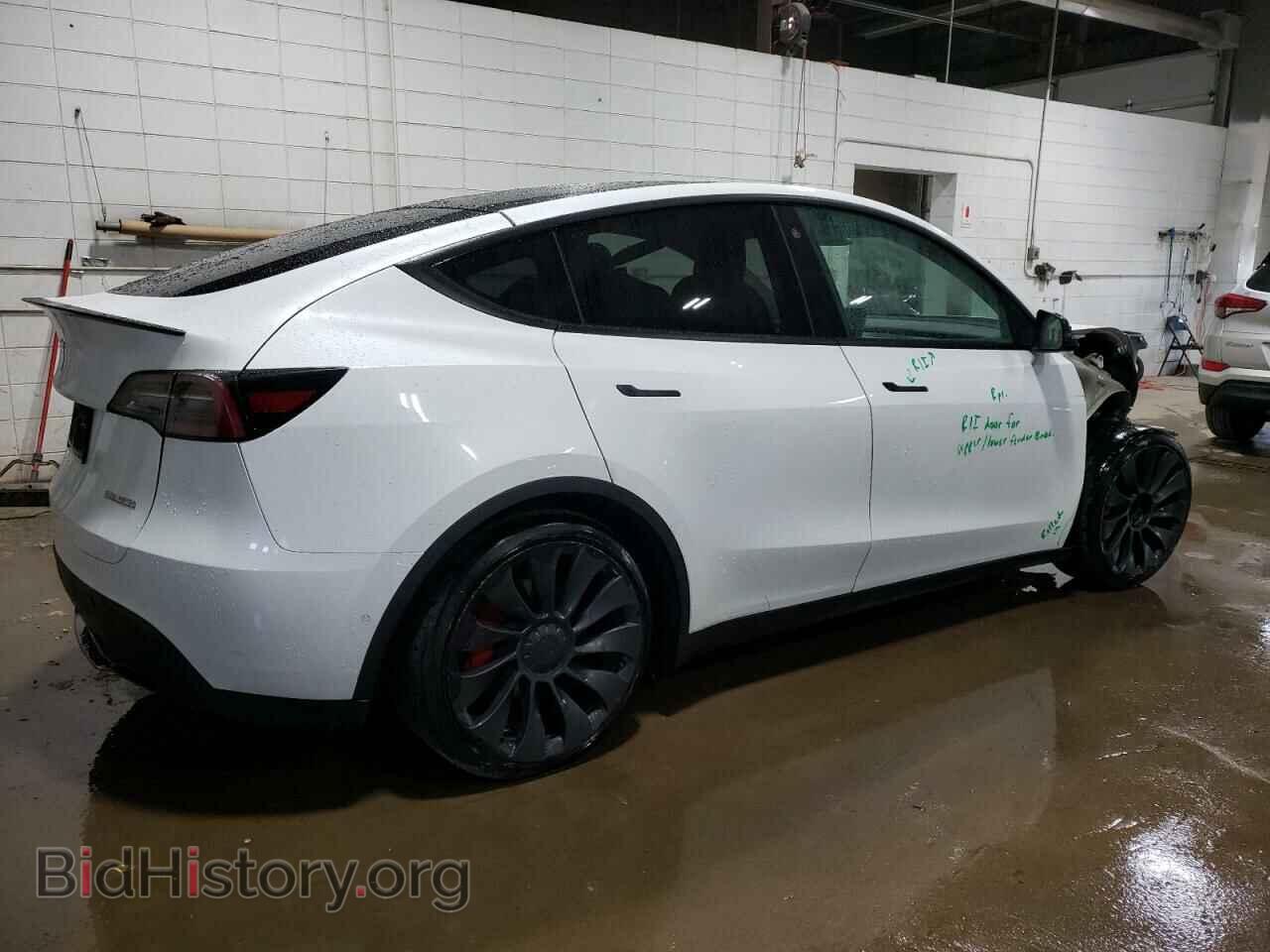 2022 TESLA MODEL Y - VIN: 7SAYGDEF7NF339062 - Фото 3