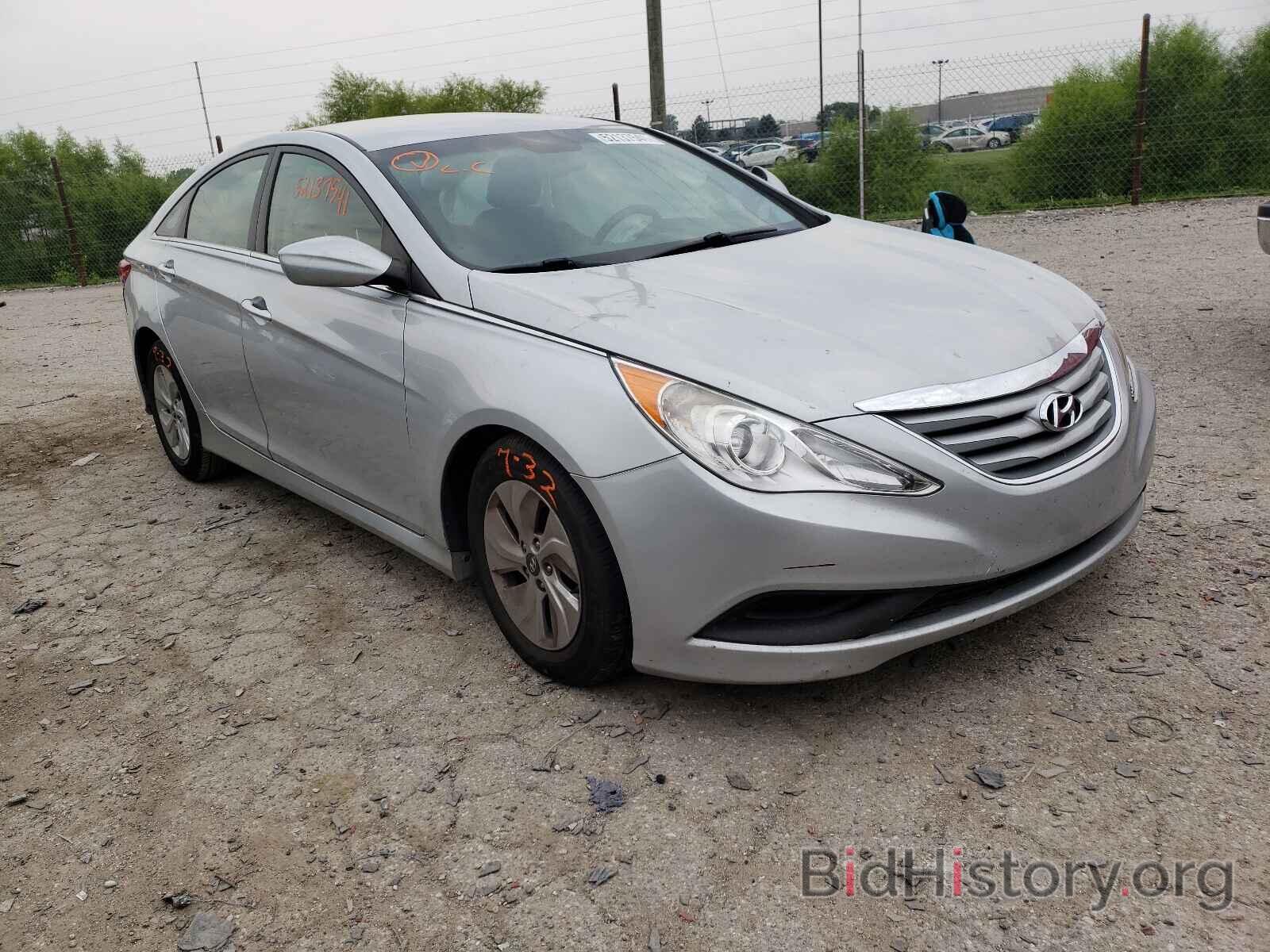 Photo 5NPEB4AC3EH816744 - HYUNDAI SONATA 2014