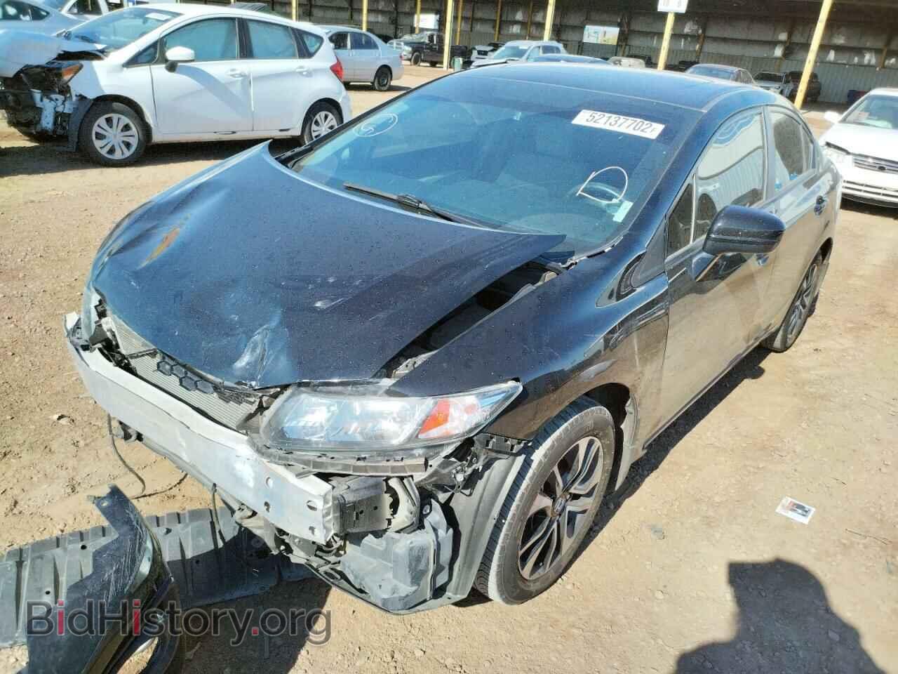 2014 HONDA CIVIC - VIN: 19XFB2F81EE013707 - Фото 2