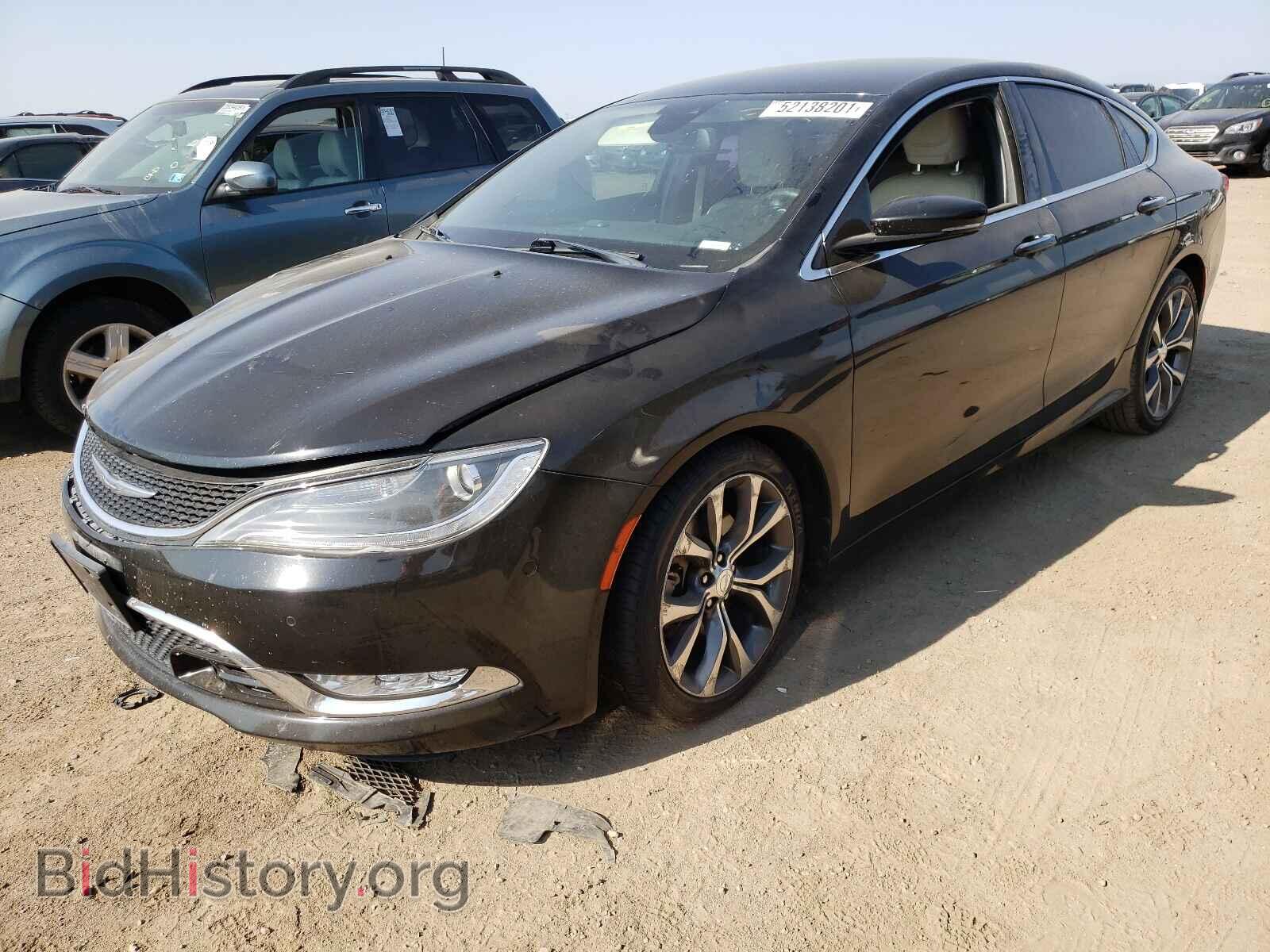 2015 CHRYSLER 200 - VIN: 1C3CCCCG0FN549065 - Фото 2