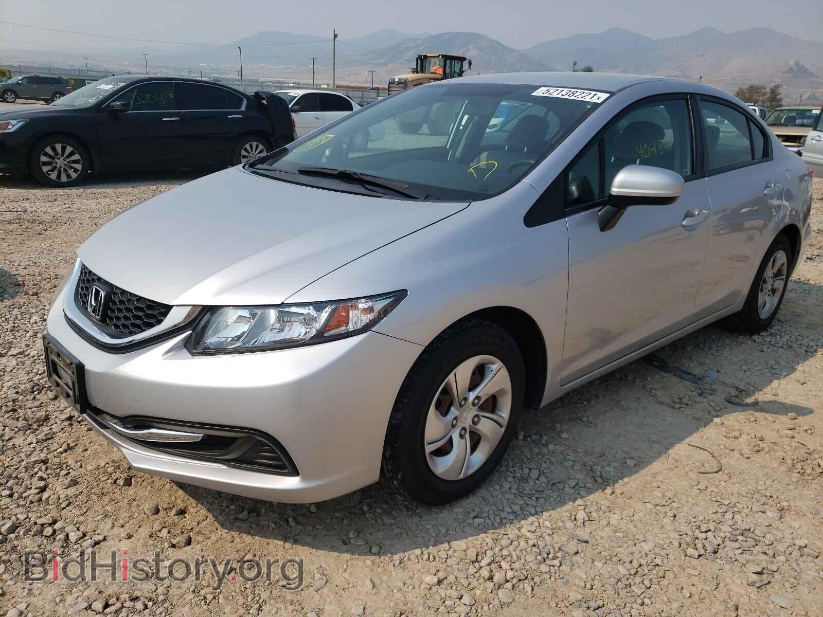 2015 HONDA CIVIC - VIN: 19XFB2E59FE061688 - Фото 2