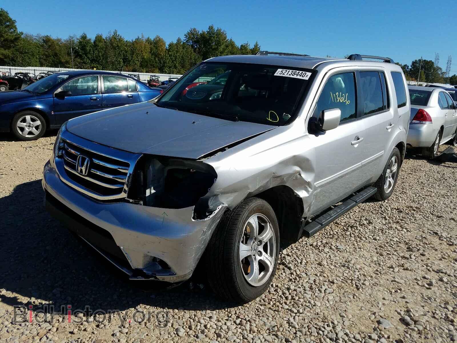 2014 HONDA PILOT - VIN: 5FNYF4H51EB015964 - Фото 2