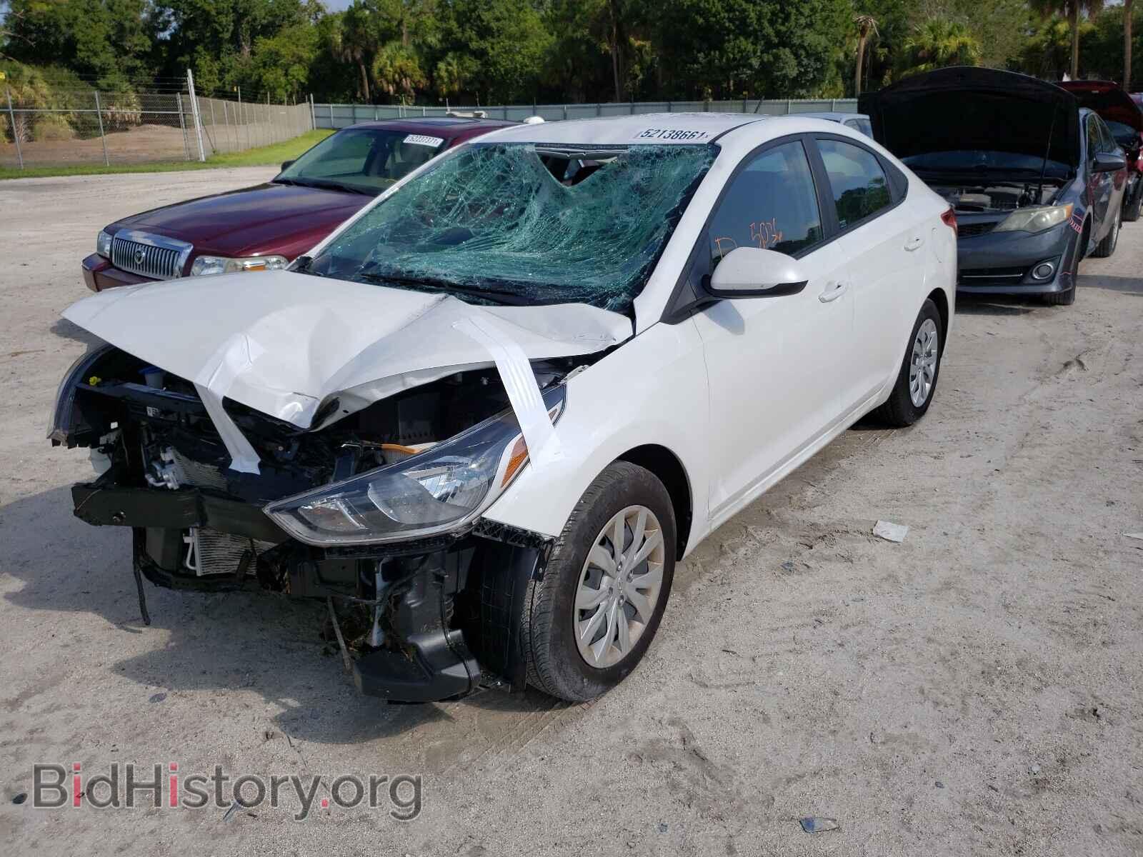 2021 HYUNDAI ACCENT - VIN: 3KPC24A6XME134335 - Фото 2