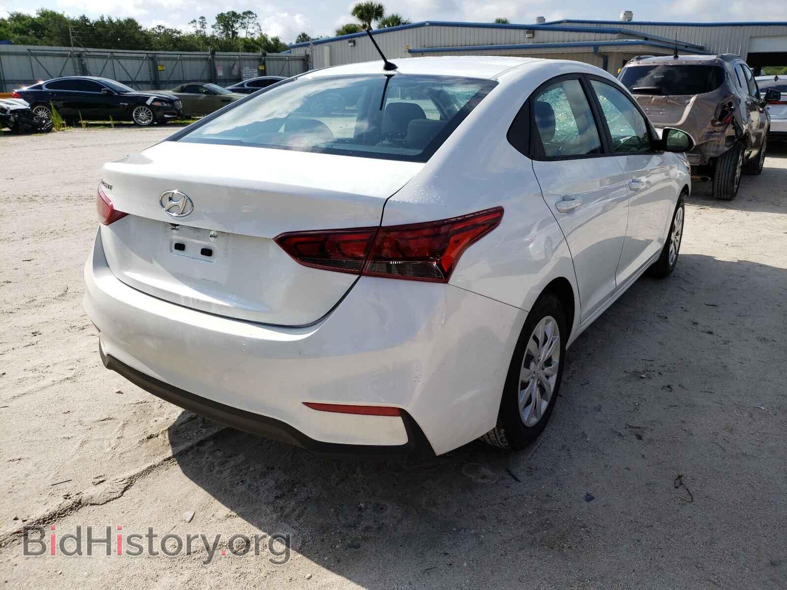 2021 HYUNDAI ACCENT - VIN: 3KPC24A6XME134335 - Фото 4
