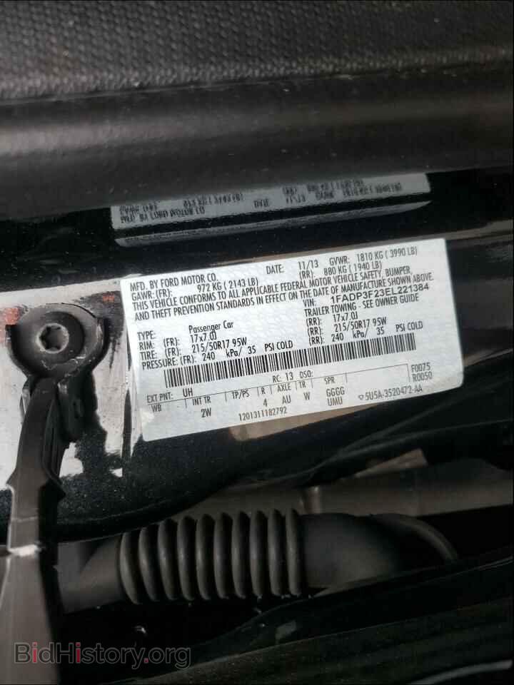 2014 FORD FOCUS - VIN: 1FADP3F23EL221384 - Photo 10