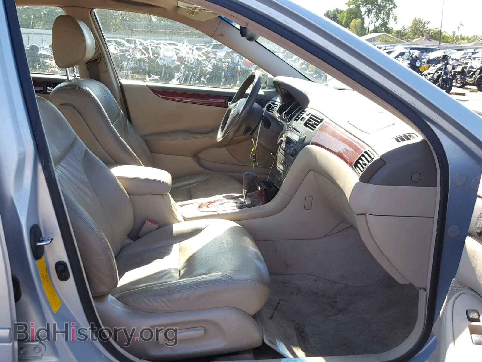 2002 LEXUS ES300 - VIN: JTHBF30G925033413 - Фото 5