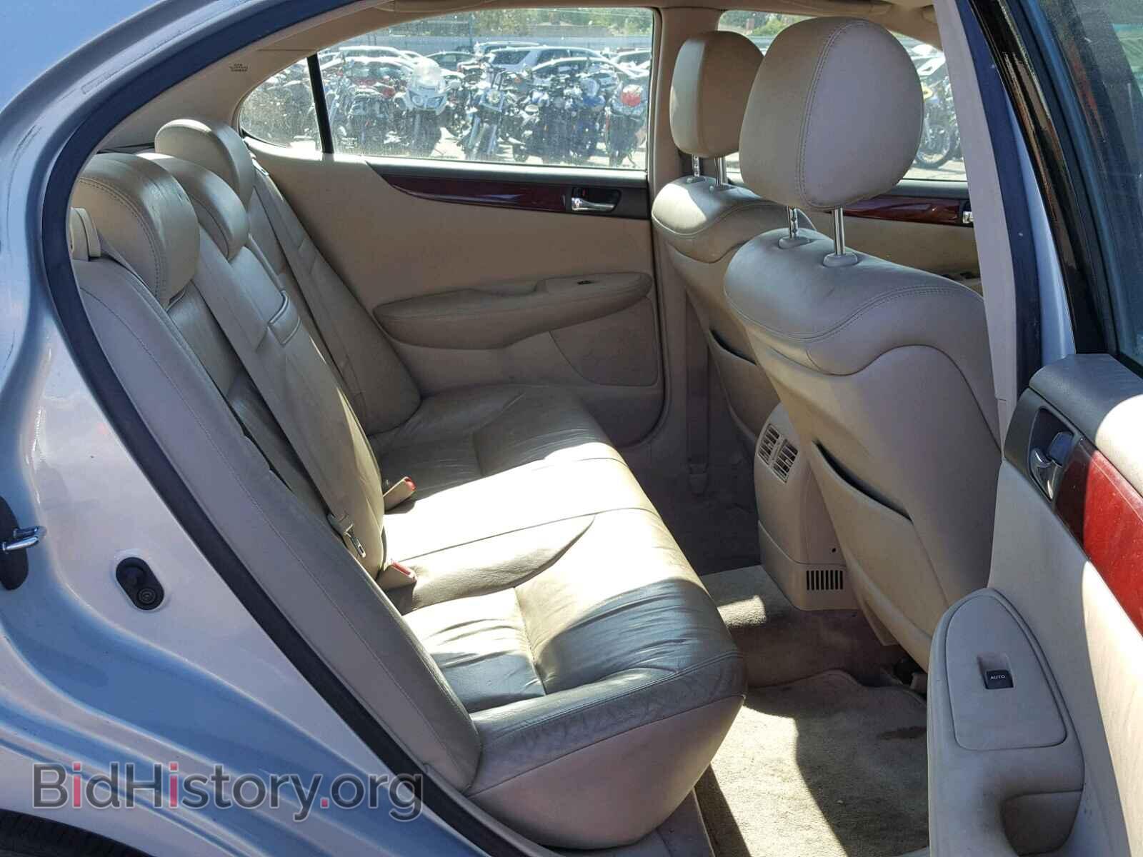 2002 LEXUS ES300 - VIN: JTHBF30G925033413 - Фото 6