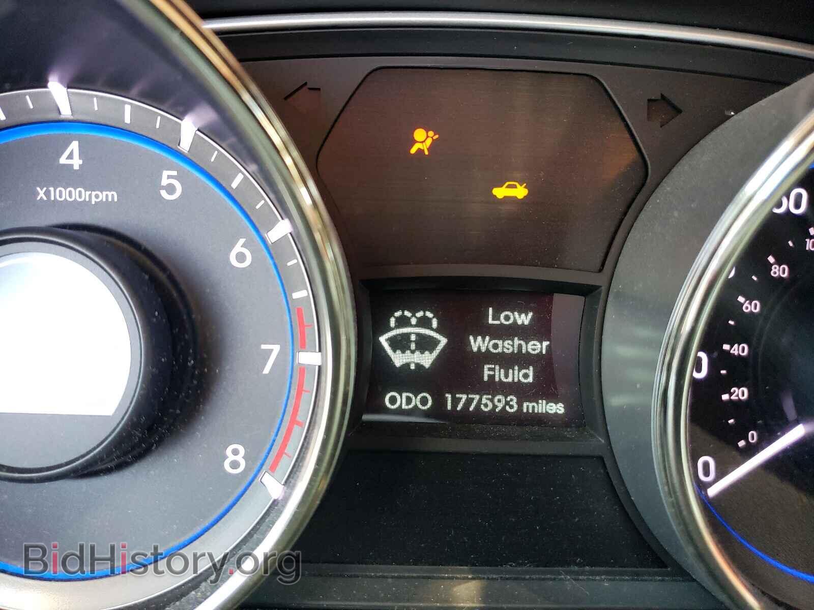 2012 HYUNDAI SONATA - VIN: 5NPEC4AC8CH452265 - Фото 8