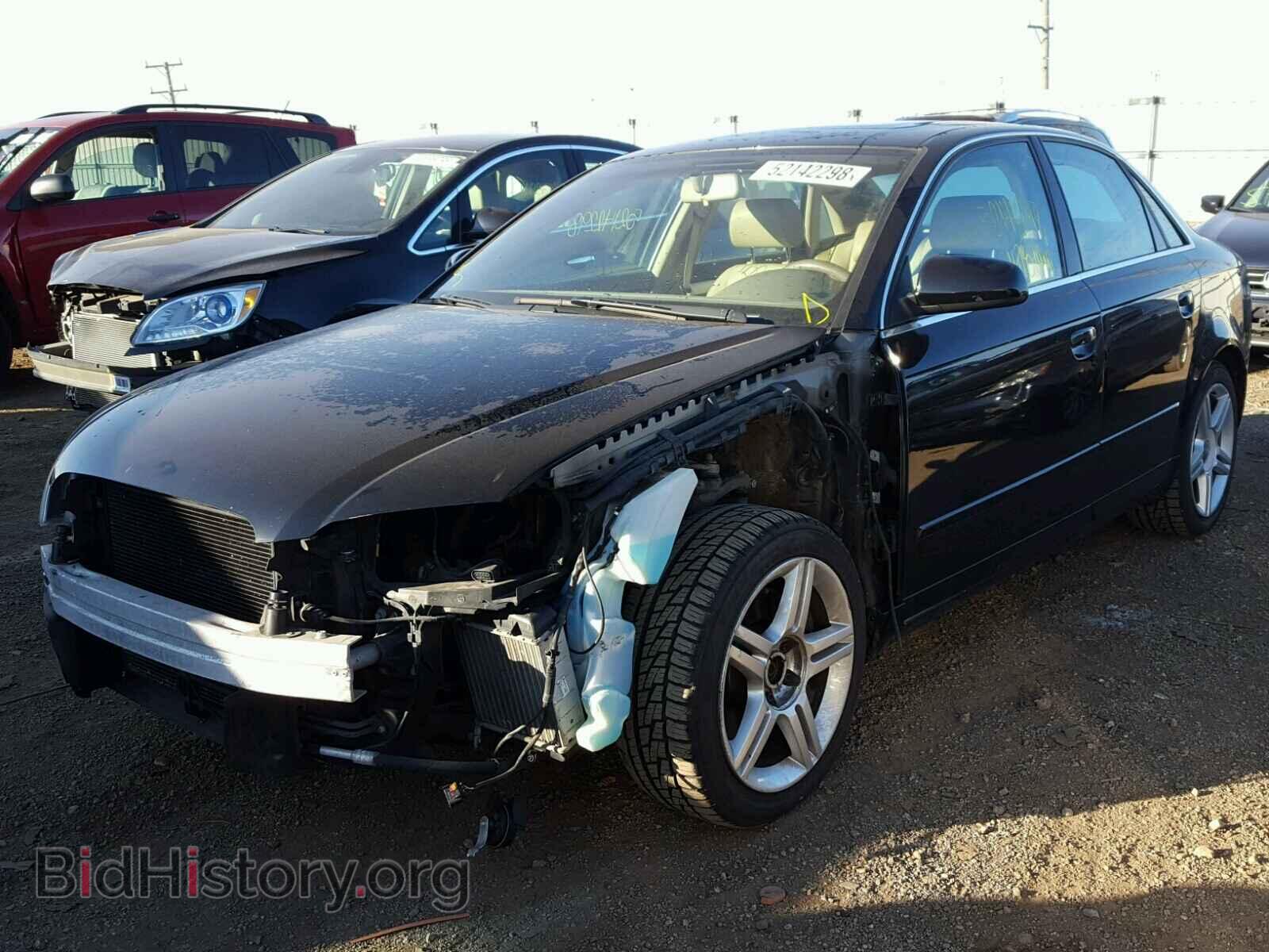 2007 AUDI A4 - VIN: WAUDF78E17A277511 - Фото 2