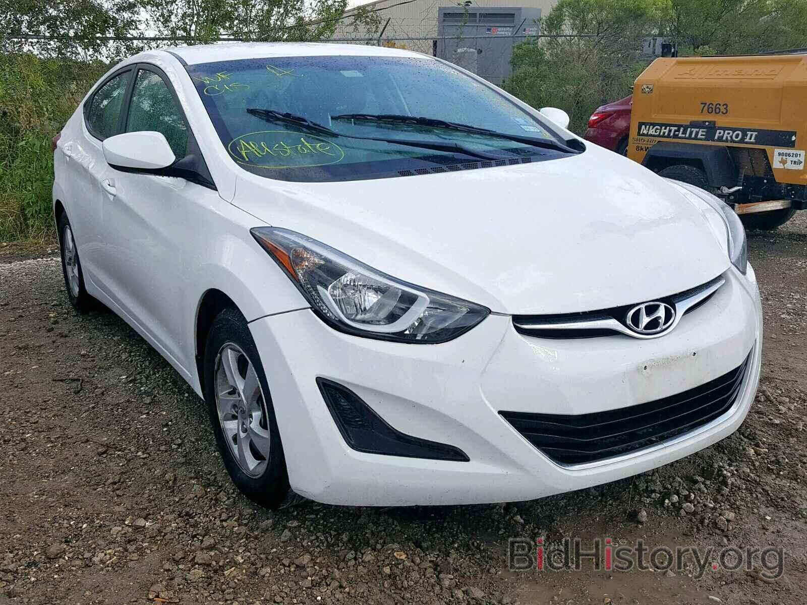 Фотография 5NPDH4AE8EH466202 - HYUNDAI ELANTRA 2014