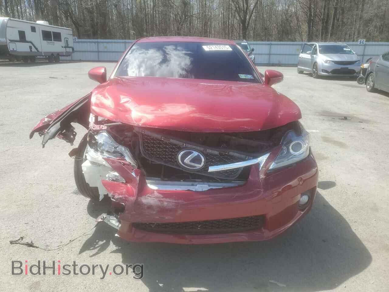 2013 LEXUS CT 200 - VIN: JTHKD5BH0D2169196 - Фото 5