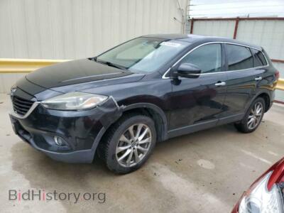 2014 Mazda CX-9 Grand Touring, black — VIN JM3TB3DV8E0444174, Copart
