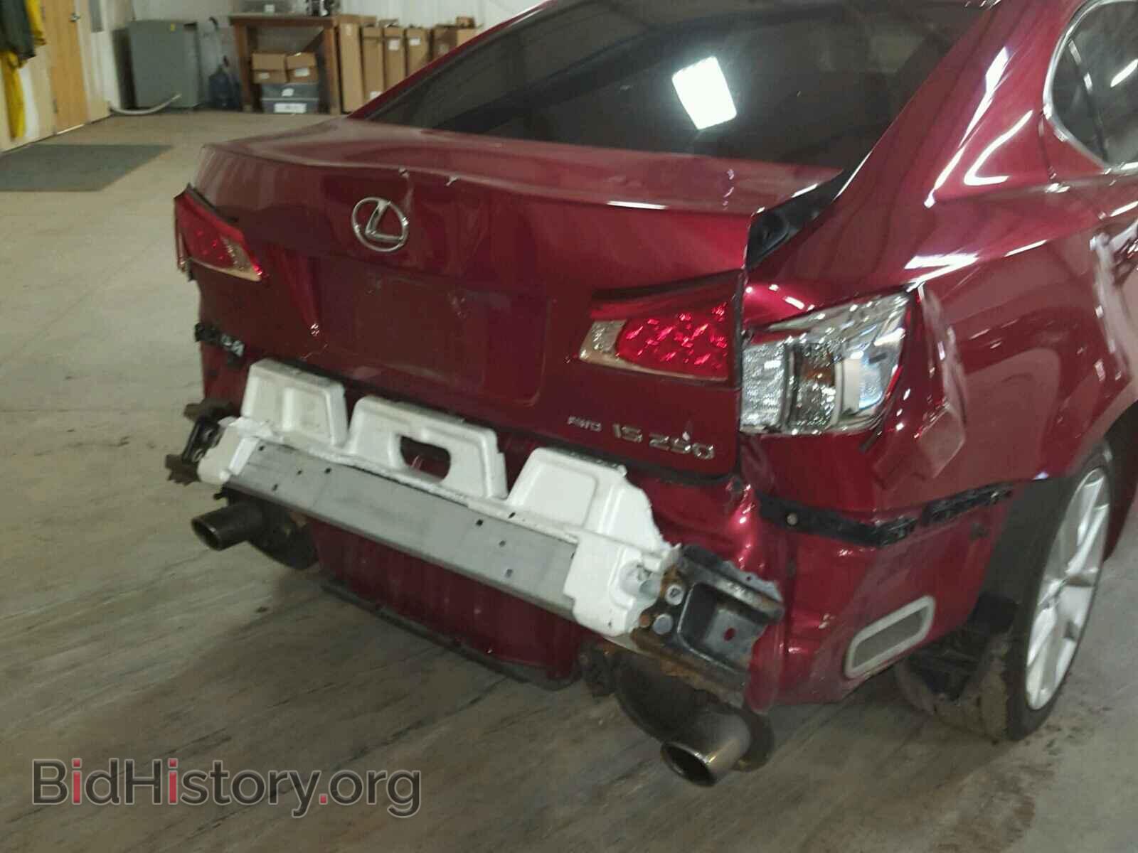 2012 LEXUS IS 250 - VIN: JTHCF5C26C5058304 - Фото 9