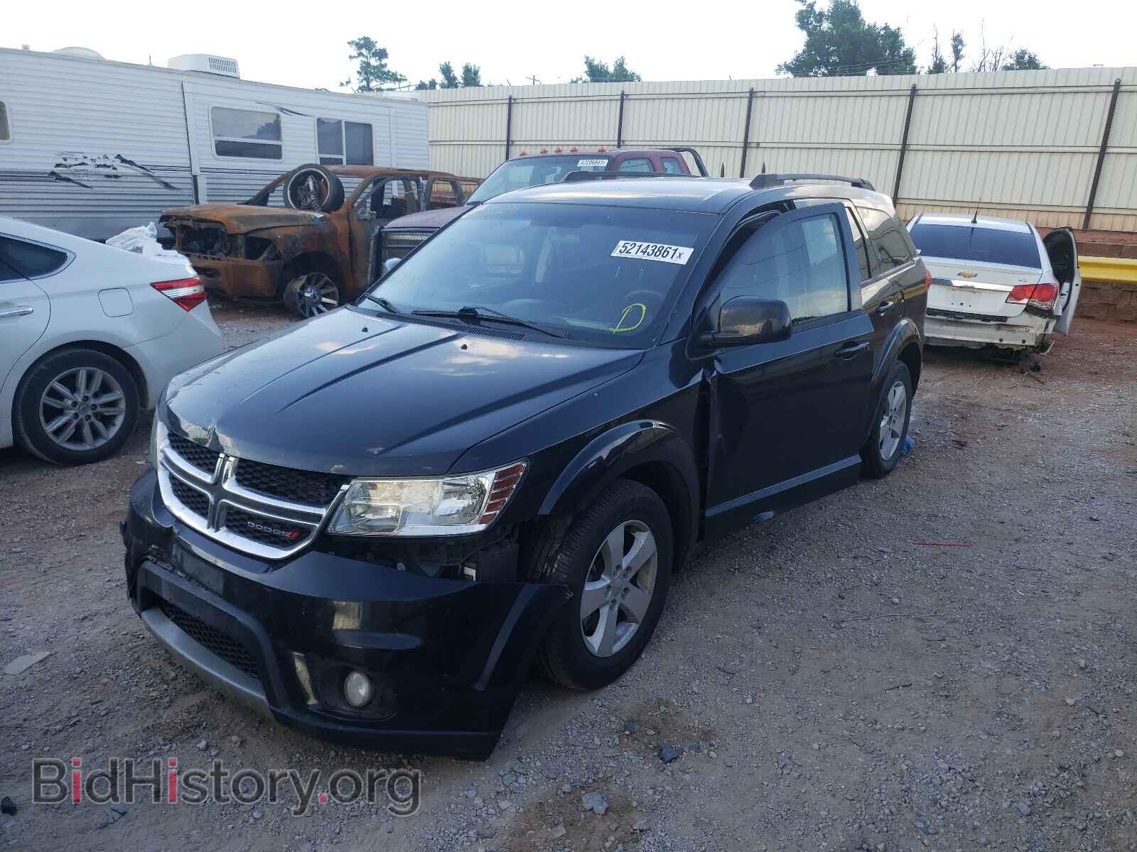 2012 DODGE JOURNEY - VIN: 3C4PDCBB1CT393307 - Фото 2