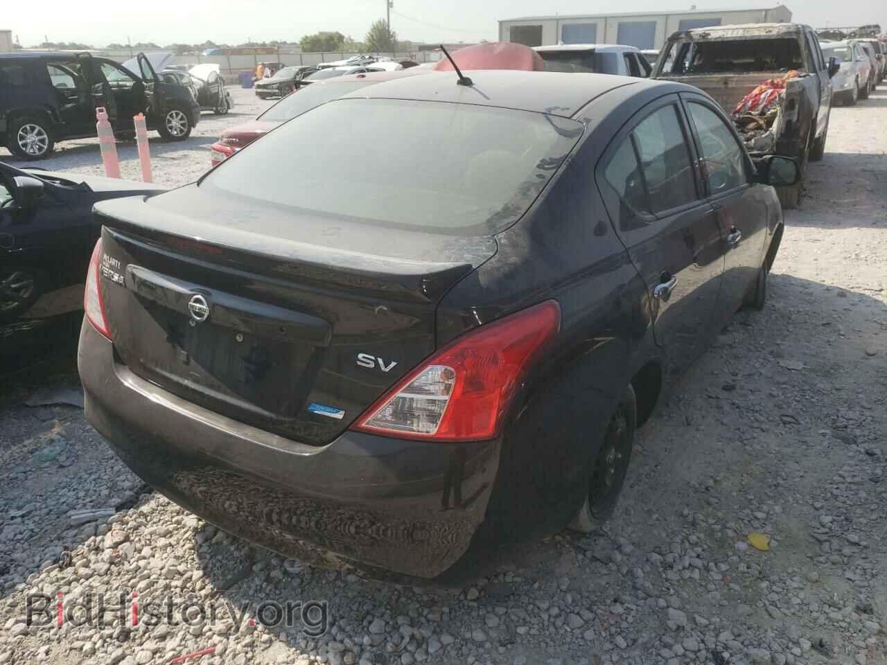 2014 NISSAN VERSA - VIN: 3N1CN7AP1EL866709 - Фото 4