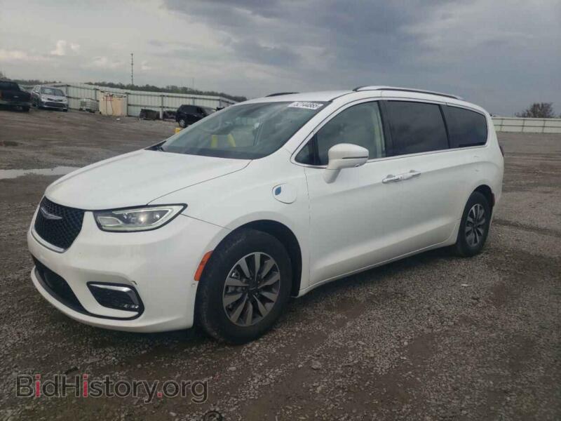 2021 Chrysler PACIFICA Hybrid Touring L (VIN 2C4RC1L79MR596461) — фото 1 из 13, Copart, повреждение: град