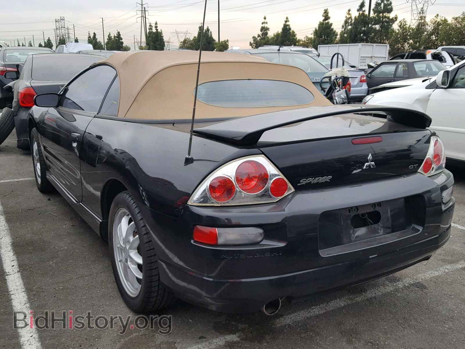 2002 MITSUBISHI ECLIPSE - VIN: 4A3AE85H72E081505 - Фото 3