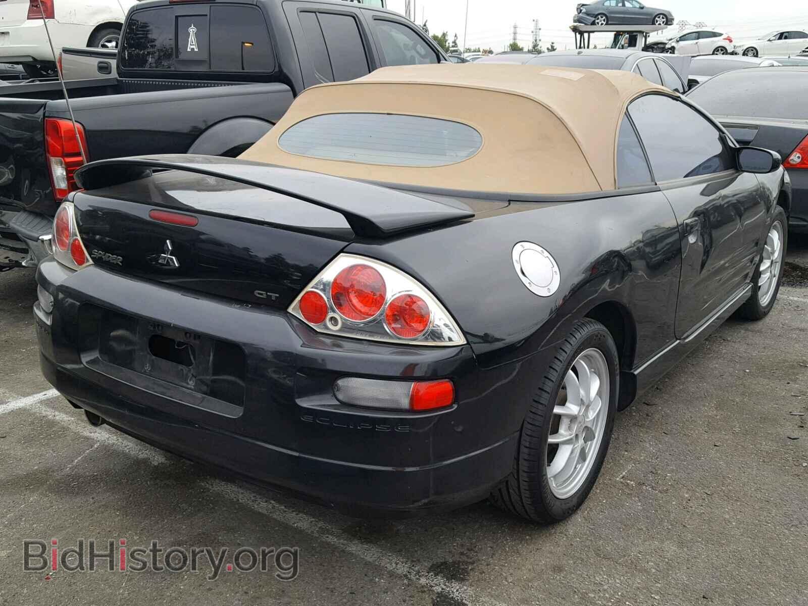 2002 MITSUBISHI ECLIPSE - VIN: 4A3AE85H72E081505 - Фото 4