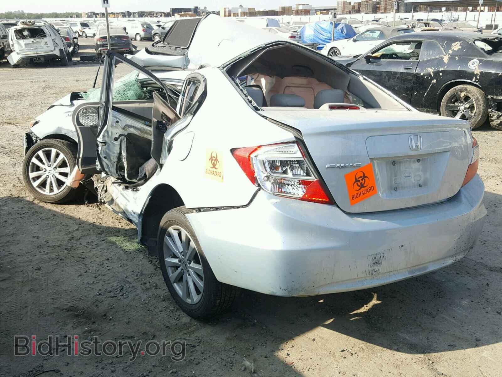 2012 HONDA CIVIC - VIN: 19XFB2F91CE305038 - Фото 3