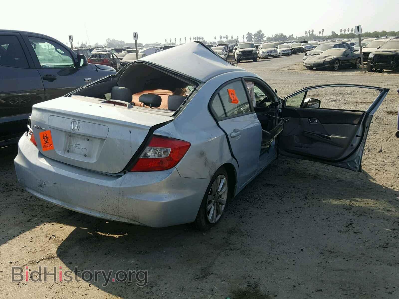2012 HONDA CIVIC - VIN: 19XFB2F91CE305038 - Фото 4