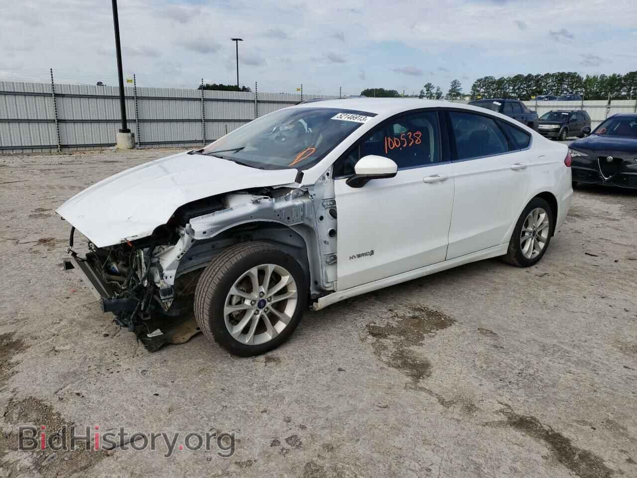 Фотография 3FA6P0LU7KR207823 - FORD FUSION 2019