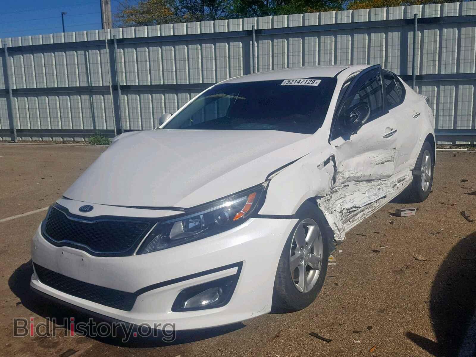 2015 KIA OPTIMA - VIN: KNAGM4A72F5535331 - Фото 2