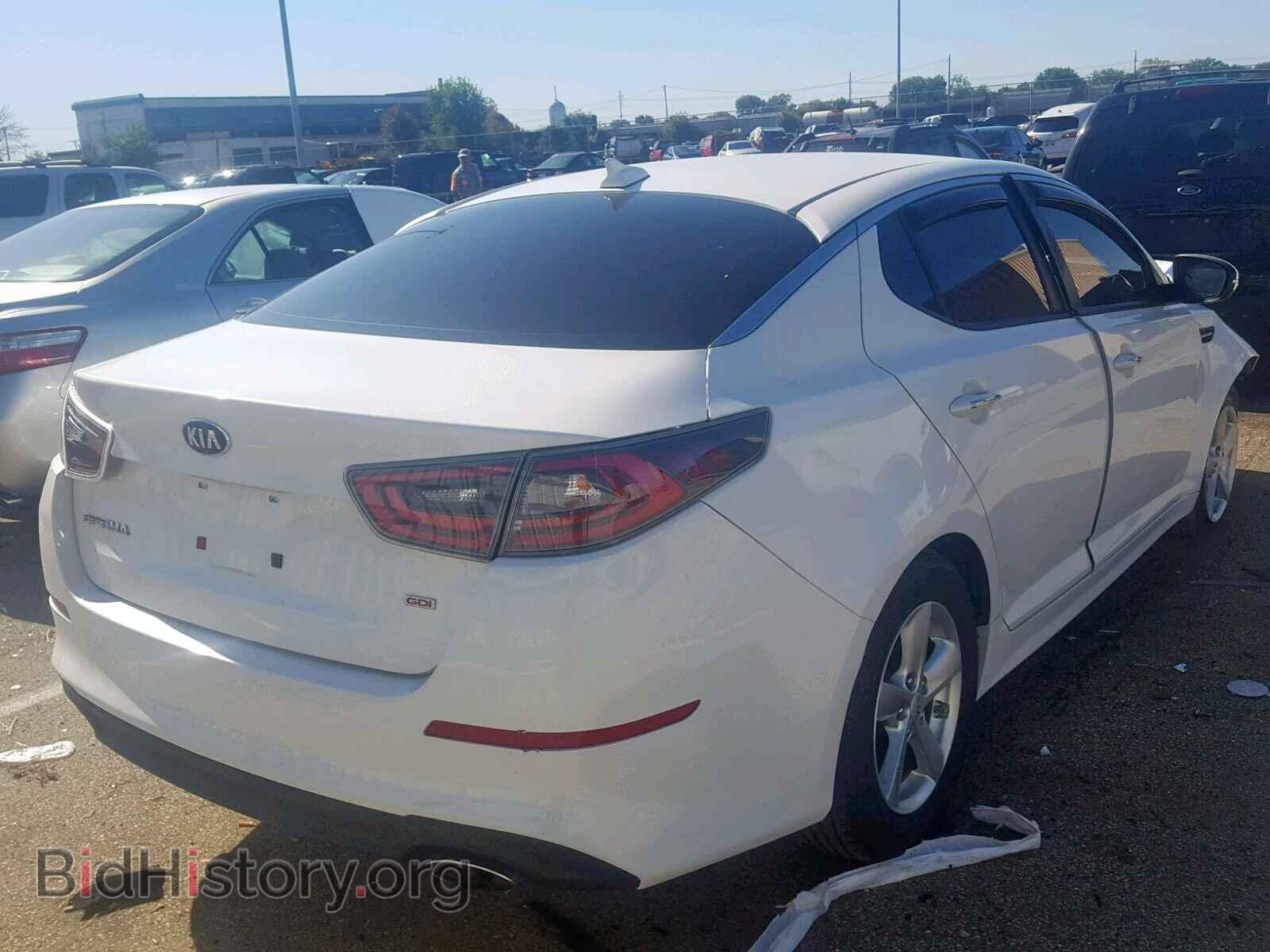 2015 KIA OPTIMA - VIN: KNAGM4A72F5535331 - Фото 4