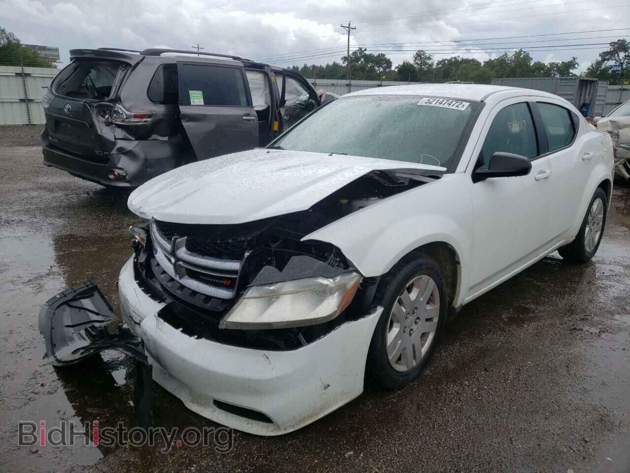 2014 DODGE AVENGER - VIN: 1C3CDZAB3EN154142 - Фото 2