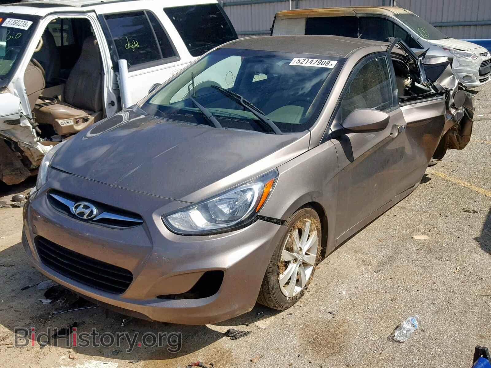 2012 HYUNDAI ACCENT - VIN: KMHCU4AE2CU226472 - Фото 2