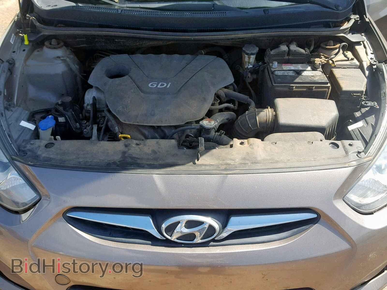 2012 HYUNDAI ACCENT - VIN: KMHCU4AE2CU226472 - Фото 7