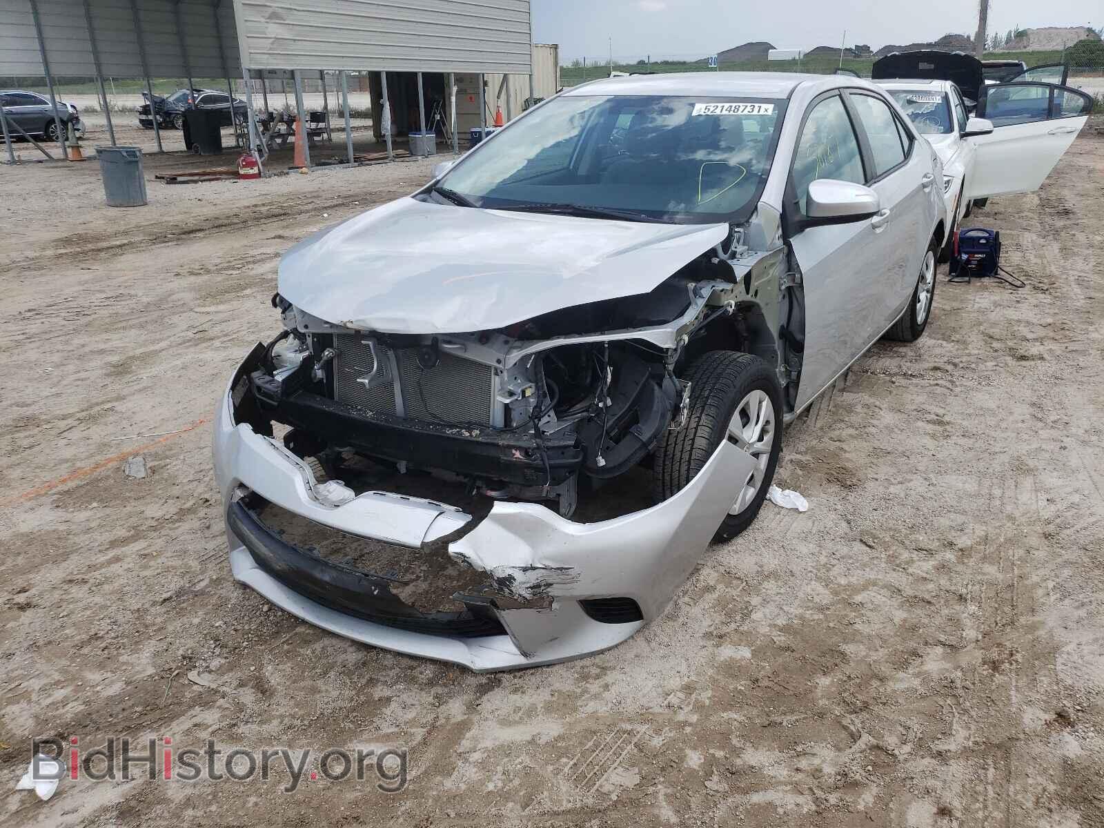 2014 TOYOTA COROLLA - VIN: 2T1BURHE3EC012268 - Фото 2