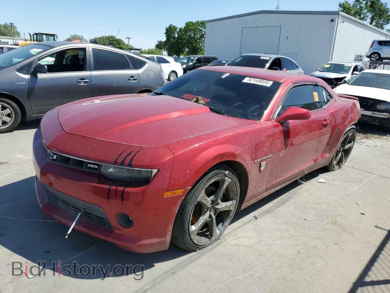 Photo 2G1FB1E33E9260332 - CHEVROLET CAMARO 2014