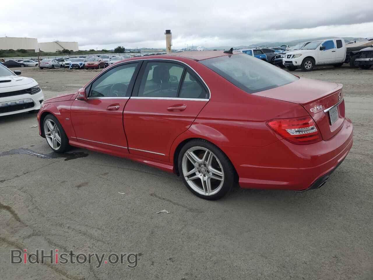 2012 MERCEDES-BENZ C-CLASS - VIN: WDDGF4HB9CA614169 - Фото 2