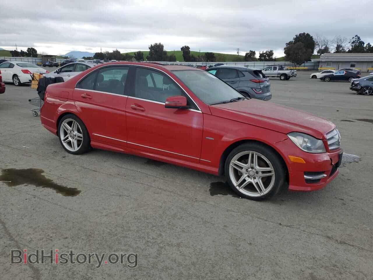 2012 MERCEDES-BENZ C-CLASS - VIN: WDDGF4HB9CA614169 - Фото 4