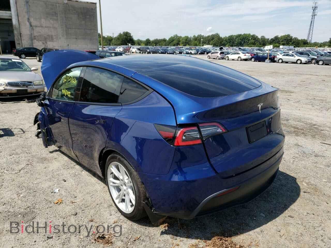 2021 TESLA MODEL Y - VIN: 5YJYGAEE5MF116357 - Фото 3