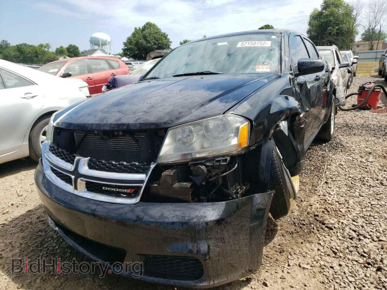 2012 DODGE AVENGER - VIN: 1C3CDZCB1CN228278 - Фото 2