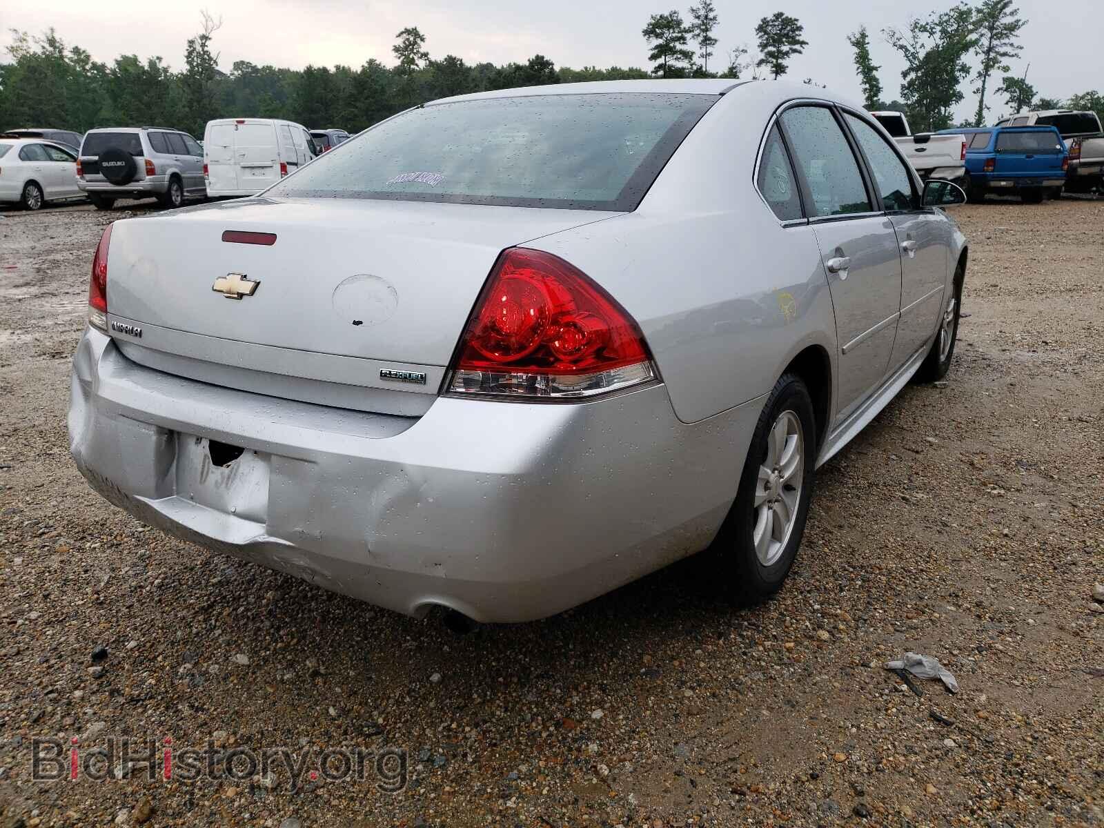 2012 CHEVROLET IMPALA - VIN: 2G1WF5E36C1292845 - Фото 4
