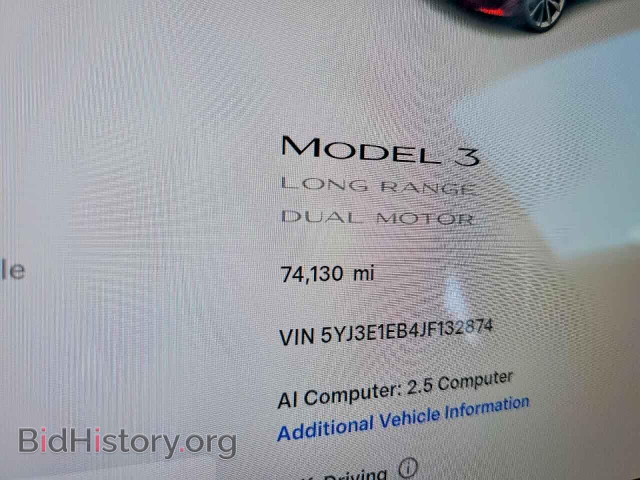 2018 TESLA MODEL 3 - VIN: 5YJ3E1EB4JF132874 - Фото 9
