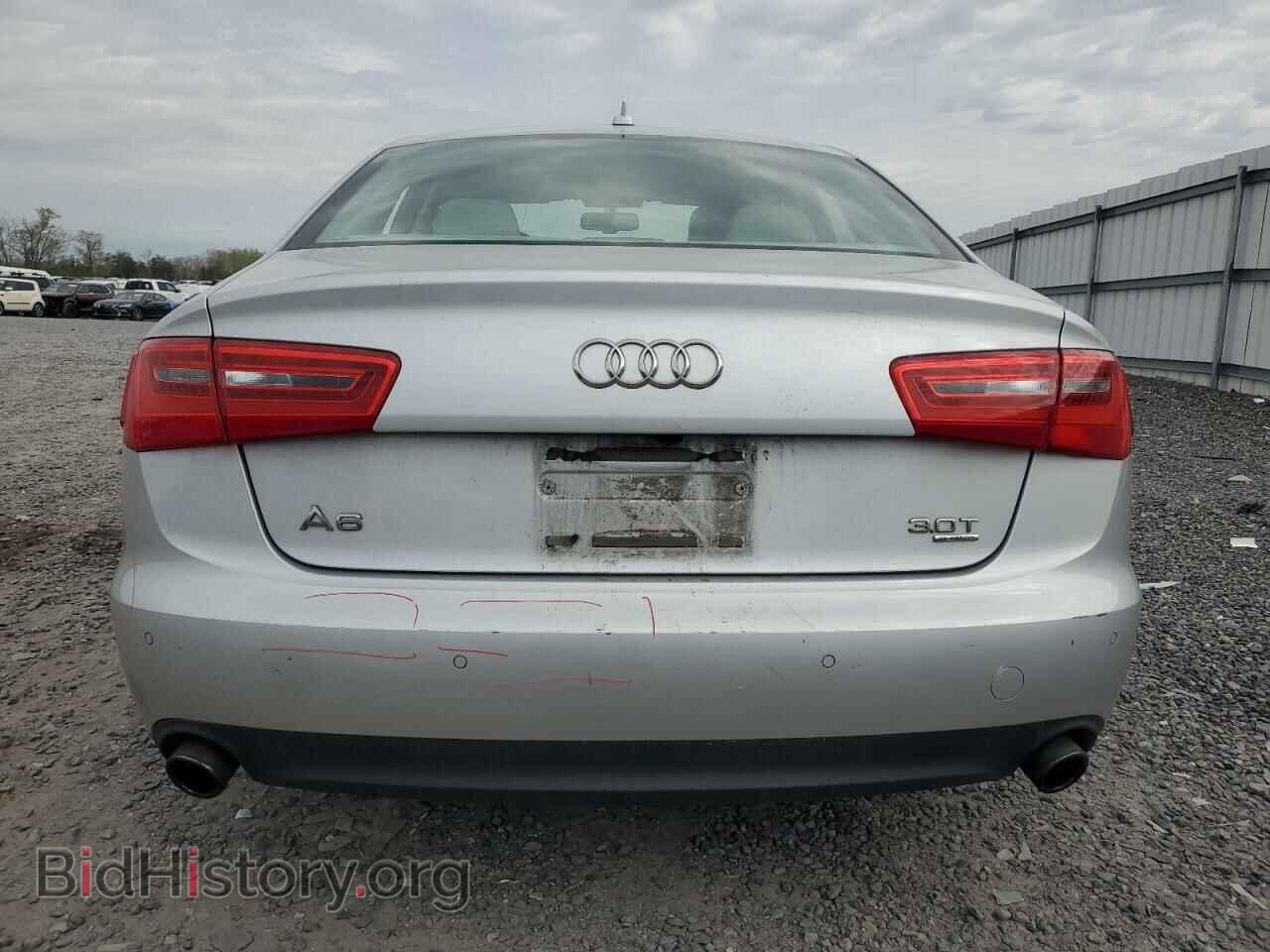 2012 AUDI A6 - VIN: WAUGGAFC8CN128119 - Фото 6