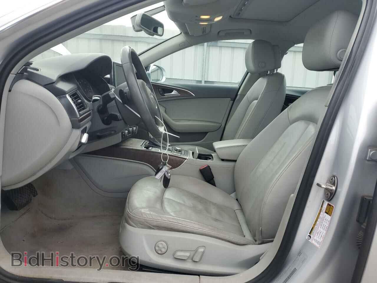 2012 AUDI A6 - VIN: WAUGGAFC8CN128119 - Фото 7
