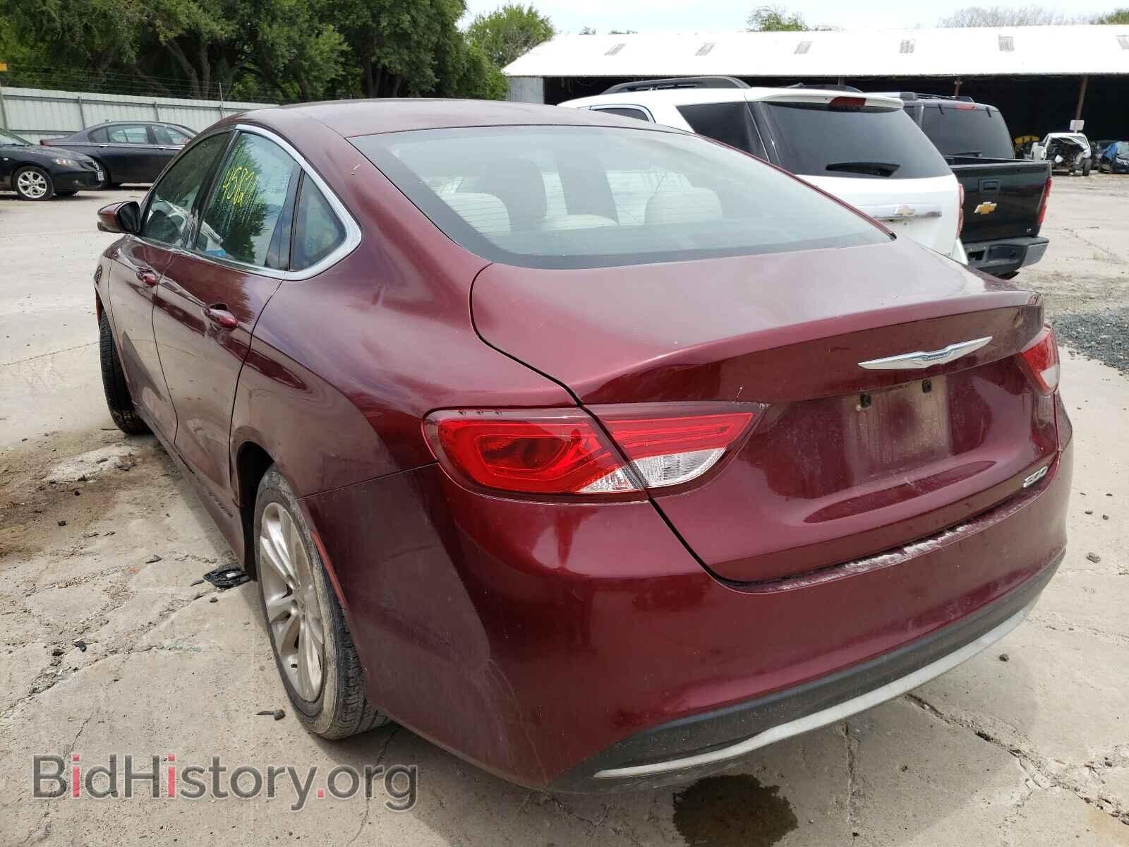 2015 CHRYSLER 200 - VIN: 1C3CCCAB5FN747910 - Фото 3