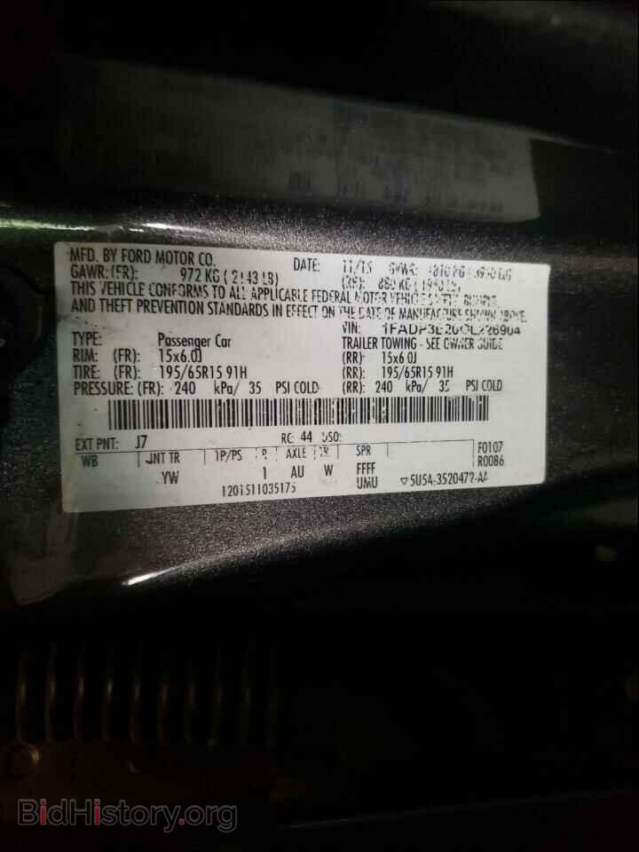 2016 FORD FOCUS - VIN: 1FADP3E20GL226904 - Photo 10