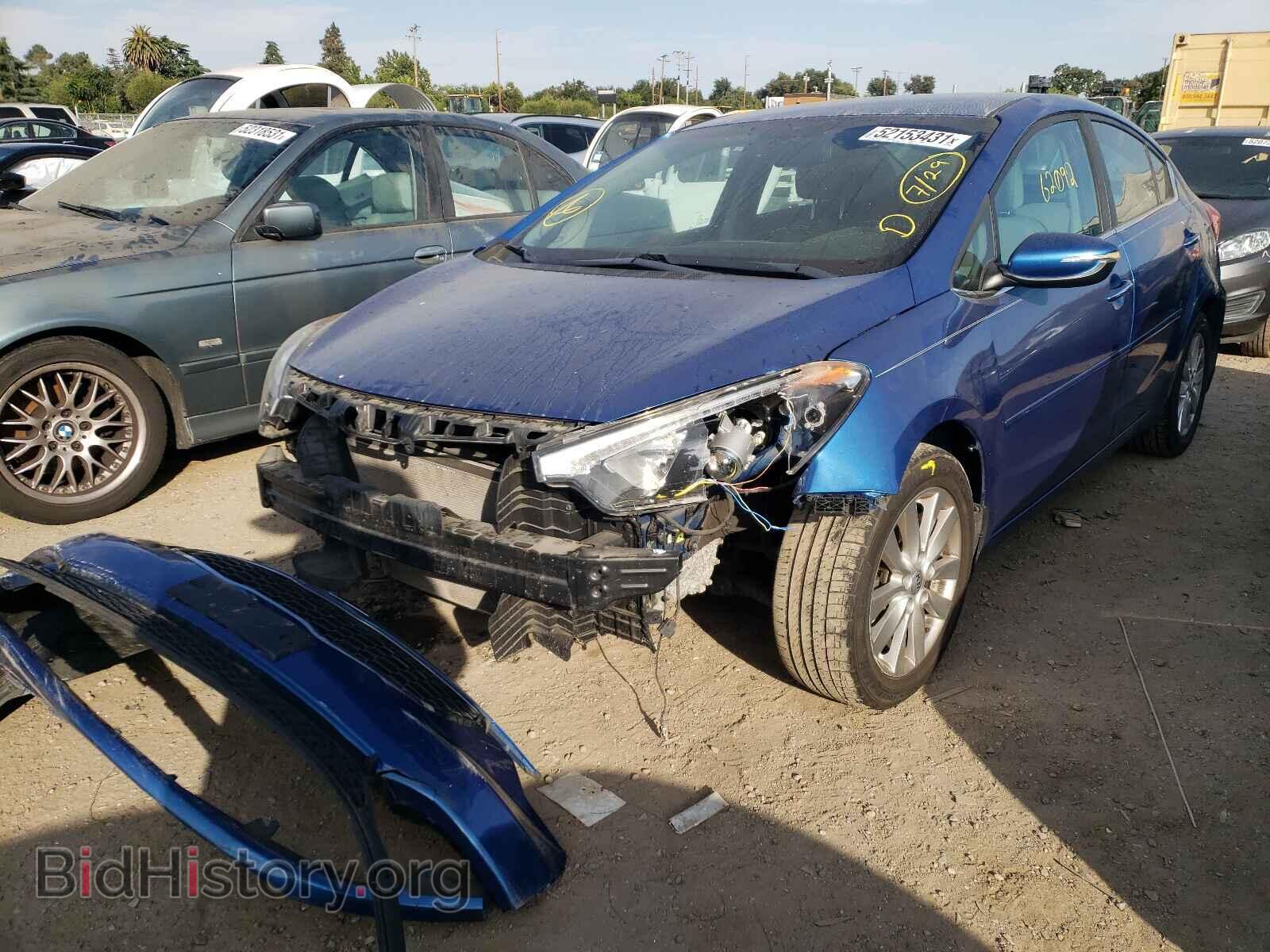 2014 KIA FORTE - VIN: KNAFX4A8XE5124110 - Фото 2