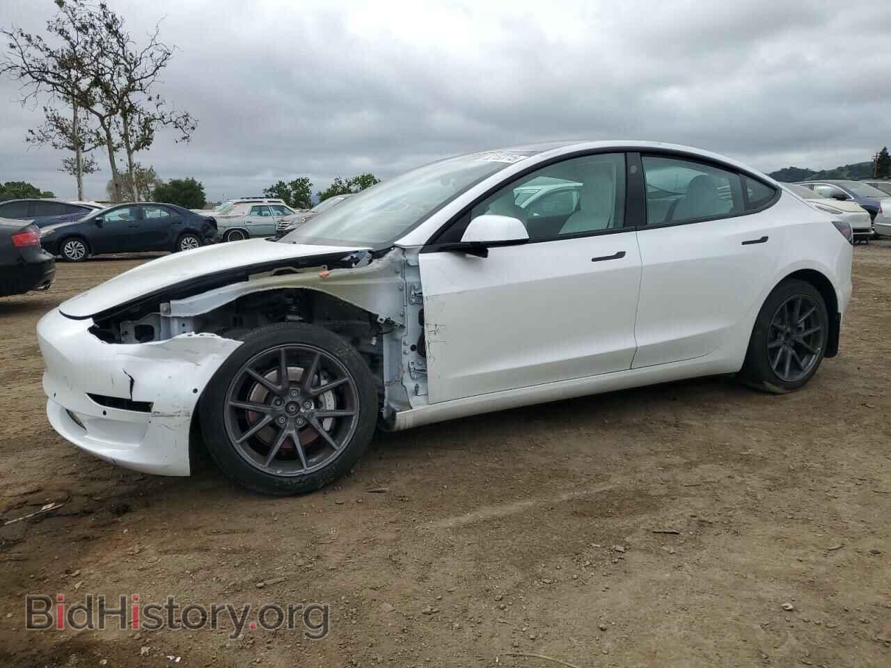 Photo 5YJ3E1EB0MF073052 - TESLA MODEL 3 2021