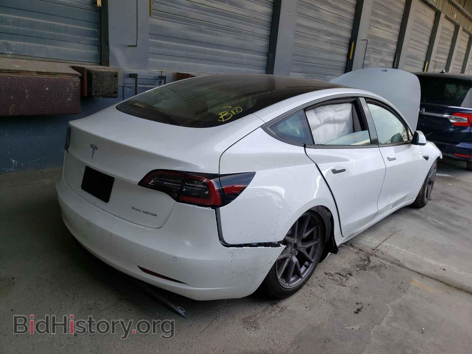 2021 TESLA MODEL 3 - VIN: 5YJ3E1EB0MF003244 - Фото 4