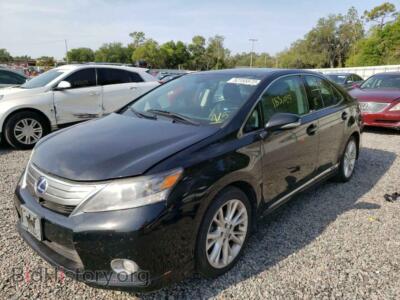 2010 Lexus HS HS 250h, черный — VIN JTHBB1BAXA2028407, Copart