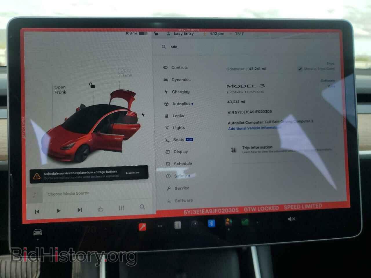 2018 TESLA MODEL 3 - VIN: 5YJ3E1EA9JF020305 - Фото 9