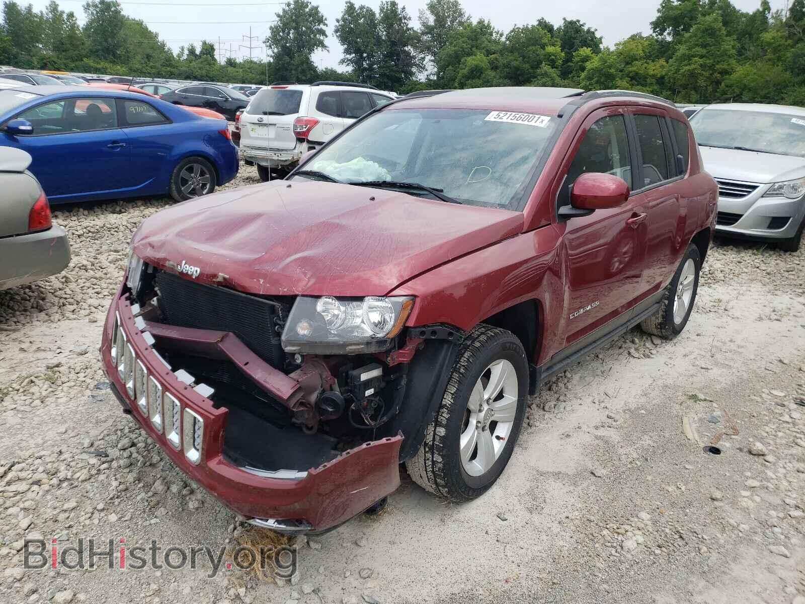 2015 JEEP COMPASS - VIN: 1C4NJDEB4FD121314 - Фото 2